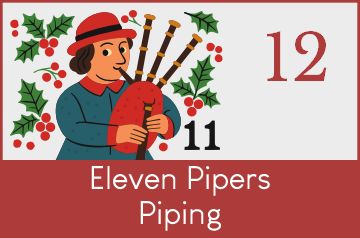 Podcast EP012 Eleven Pipers Piping